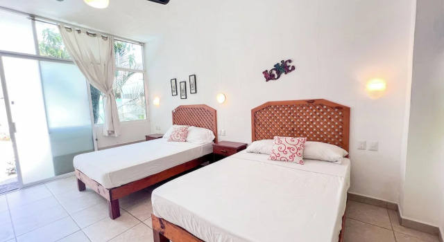 Двухместный номер Standard с красивым видом из окна ITH Sayulita Amazing Surf Hostel