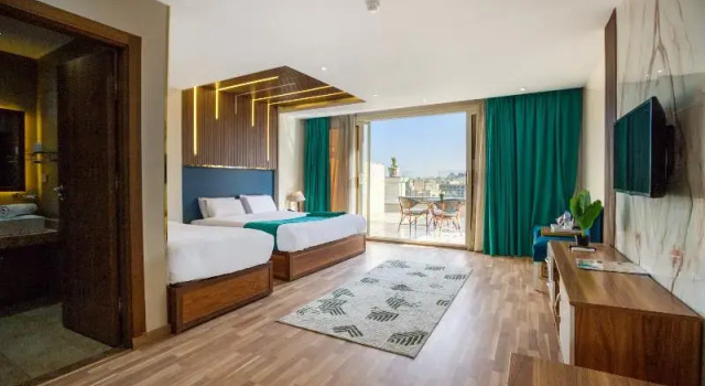 Семейный номер Standard с балконом Pyramids Yard Hotel