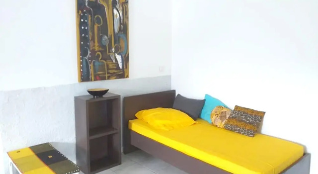 Apartment with One Bedroom in Fort-De-France, with Wonderful Mountain View, Furnished Terrace And Wifi - 5 Km From the Beach
