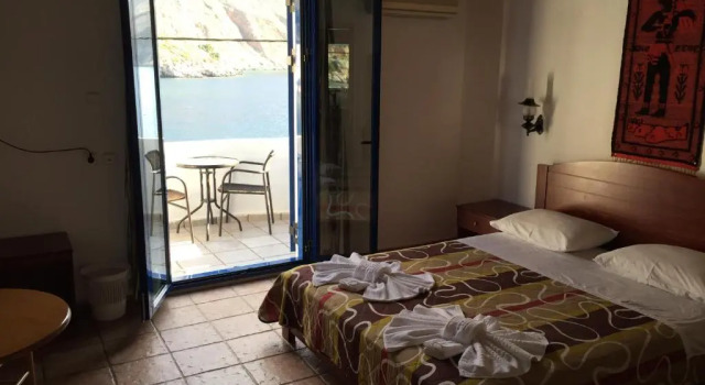 Двухместный номер Standard с балконом и с видом на море Daskalogiannis Hotel