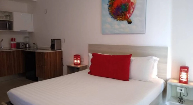Studio close to 5th Av, with Amazing Roof Pool View, Gym, Spa and more, Забронировать Курортный отель Отели Плая-дель-Кармен 3 звезды, 3*