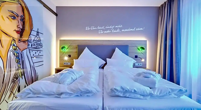 Номер Standard Sonnenhotel Weingut Römmert Spa und Wellness