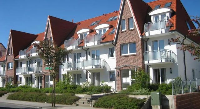Апартаменты с 2 комнатами Haus Duhner Brise, Whg 3, Seesicht