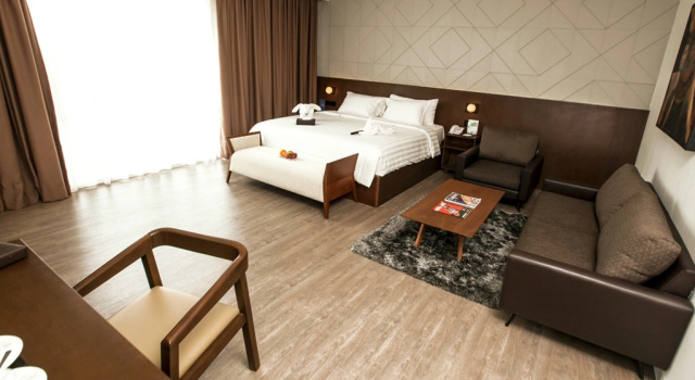 Двухместный полулюкс с видом на город Golden Tulip Pontianak