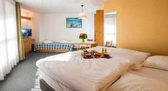 Четырёхместный номер Standard Hôtel de l'Ermitage
