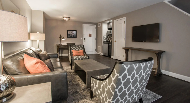 Двухместные Loft Executive Magnolia Hotel Omaha Downtown - Old Market