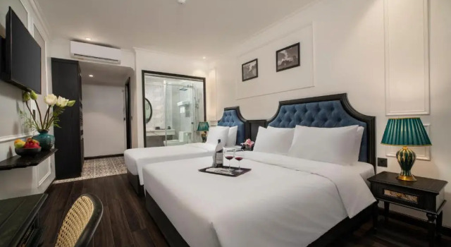 Семейный номер Deluxe с видом на город Ha Long Essence Hotel