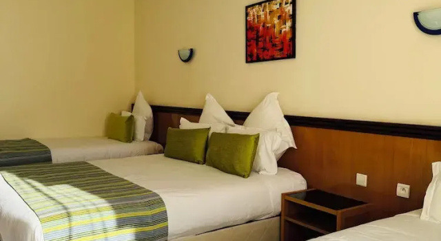 Четырёхместный номер Deluxe с видом на город Hotel Idou Tiznit