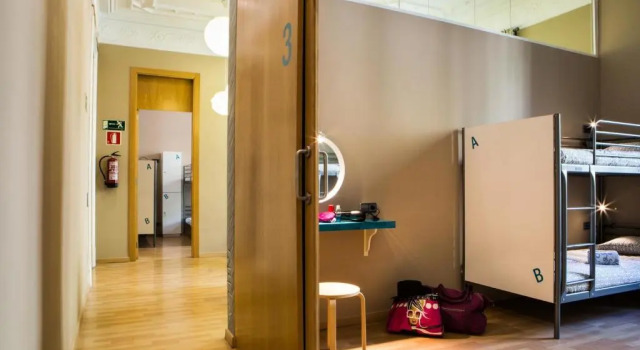 Кровать в общем номере (женский номер) Born Barcelona Hostel