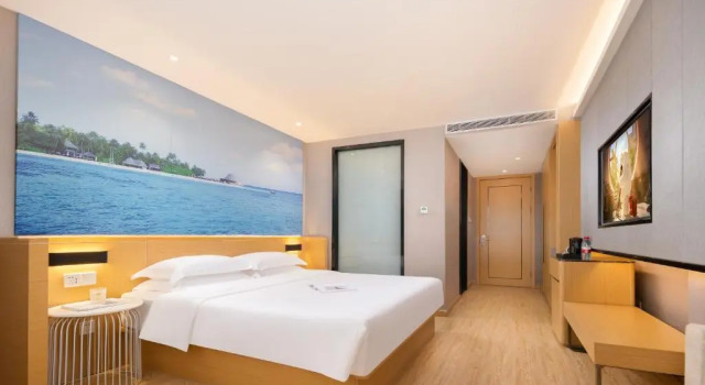Номер Deluxe Metropolo Haikou Wuzhishan Hot Spring Hotel