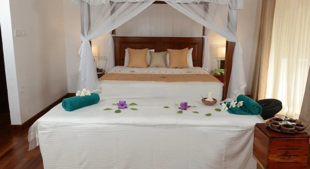 Люкс Deluxe с видом на сад Курортный отель Siddhalepa Ayurveda Resort - All Meals, Ayurveda Treatment, Yoga