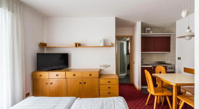 Апартаменты c 1 комнатой Residence Contrin