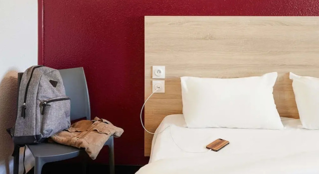 Номер Standard hotelF1 La Rochelle Angoulins "Rénové"