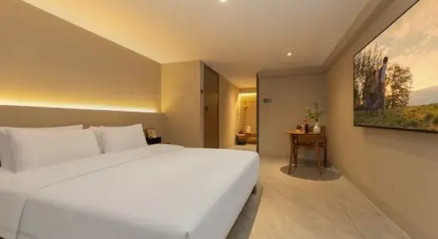 Люкс Haisiyue Island Apartment（ Guangzhou Yuzhu Port Sanxi Subway Station Store）