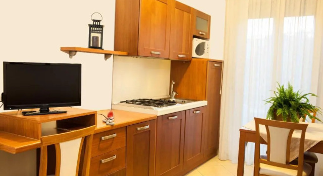 Апартаменты c 1 комнатой Residence Fellini