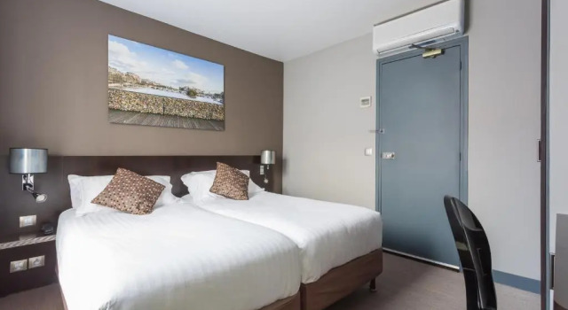 Одноместный номер Logis hôtel Jardin de Villiers