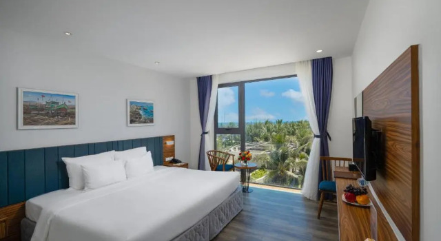 Двухместный номер Deluxe с видом на сад Sala Tuy Hoa Beach Hotel