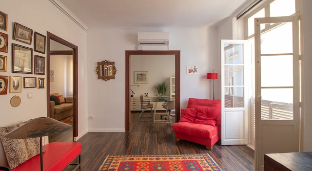 Rustic Two Bedroos Apartment With Terrace, Забронировать Апартаменты/квартира Апартаменты Малаги, рядом с Salamanca Market, Апартаменты/квартира