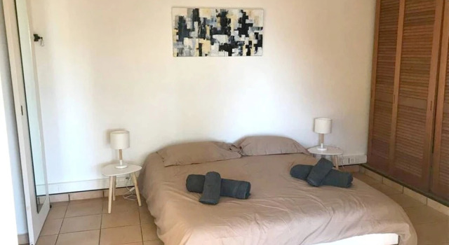 Bungalow With one Bedroom in Le Gosier, With Wonderful sea View, Furni, Rezerwuj Hotel Le Gosier Grande-Terre