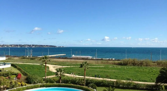 Апартаменты Vaste 2 Pièces res. Grand large grande terrasse vue mer