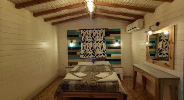 Трёхместное бунгало с балконом и с видом на сад Shams Hotel & Dive Centre