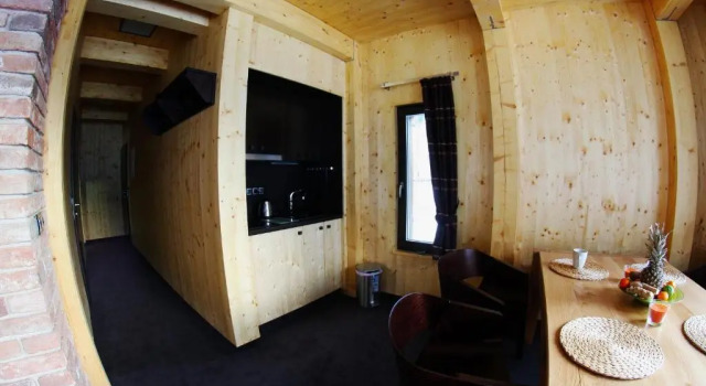 Апартаменты c 1 комнатой Krakonošova Dílna "WOODHAUS"