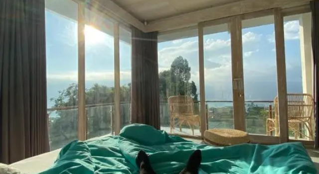 Двухместный номер Deluxe с балконом Volcano Terrace Bali
