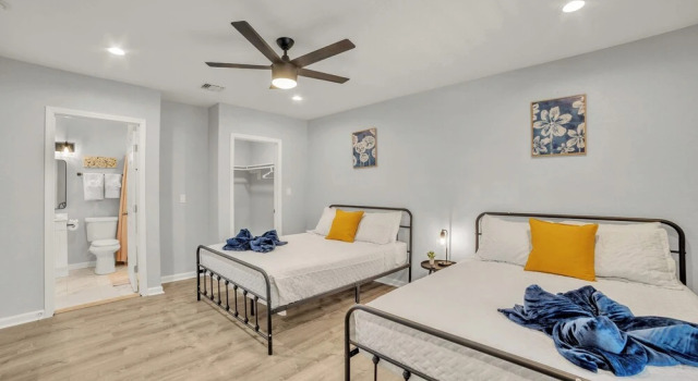 Коттедж с 4 комнатами Spacious & Homey 4br/3ba W/amenities Near Downtown