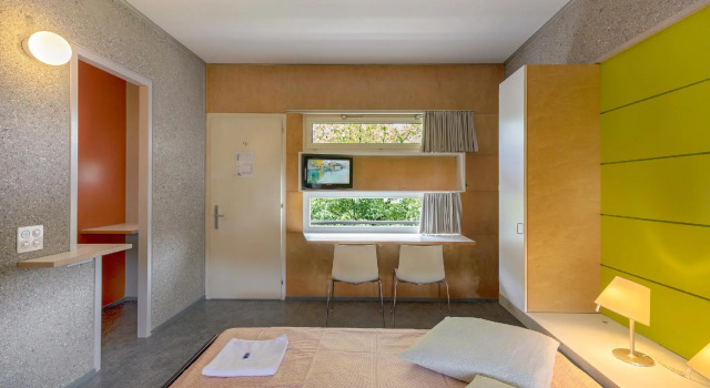 Одноместный номер Lausanne Youth Hostel Jeunotel