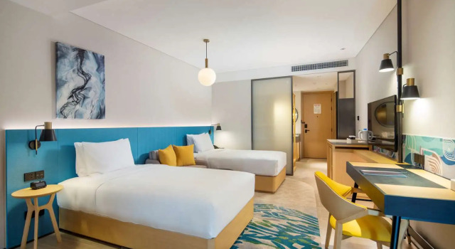 Двухместный номер Standard Hilton Garden Inn Zhuhai Hengqin Sumlodol Park