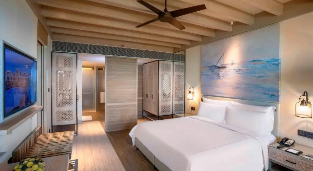 Люкс Spacious Saadiyat с 2 комнатами с видом на море Saadiyat Rotana Resort and Villas