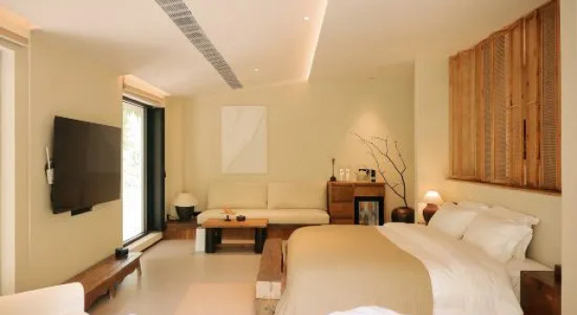Люкс с балконом и с красивым видом из окна Qingcheng Mountain is not staying. Jiuzhi Forest Private Tang Homestay