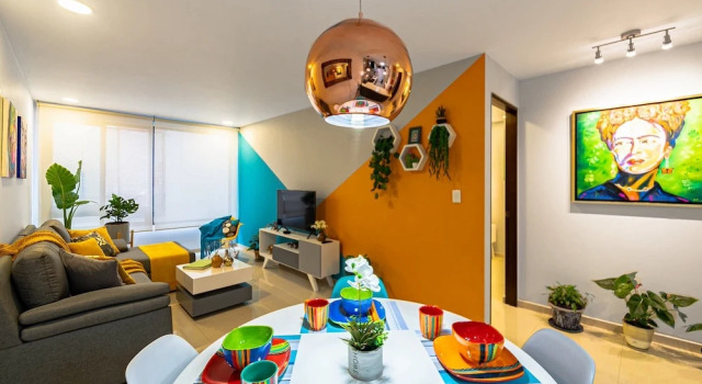 Апартаменты JUUB Marvelous 1 bedroom apt at Condesa