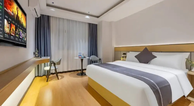Двухместный номер Standard JI Hotel Guangzhou Baiyun Station Sanyuanli Avenue