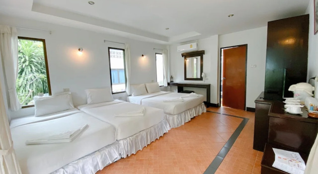 Четырёхместный номер Standard Samui Honey Backpacker Bungalow