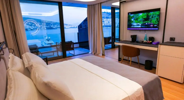 Двухместный номер Deluxe с видом на море AlYACHT Premium Hotel
