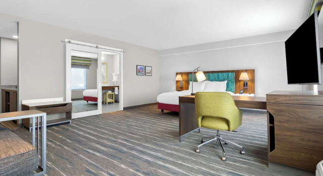 Двухместная студия Hampton Inn & Suites Chicago Medical District Uic