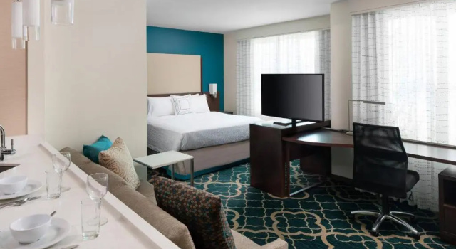 Студия Residence Inn by Marriott Los Angeles Pasadena/Old Town