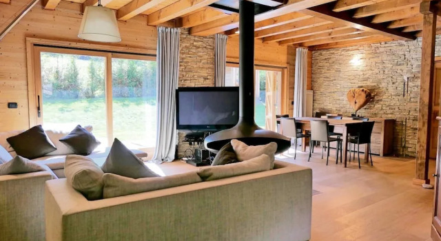 Chalet Gian Piere, Забронировать Шале Виллы Овернь-Рона-Альпы, Вилла