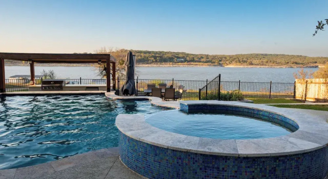 Lago Vista Home w/ Private Dock & Sport Court!