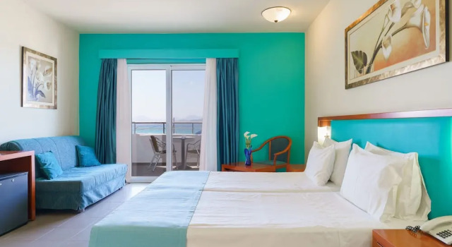 Standard chambre avec balcon et Vue mer Kos Palace
