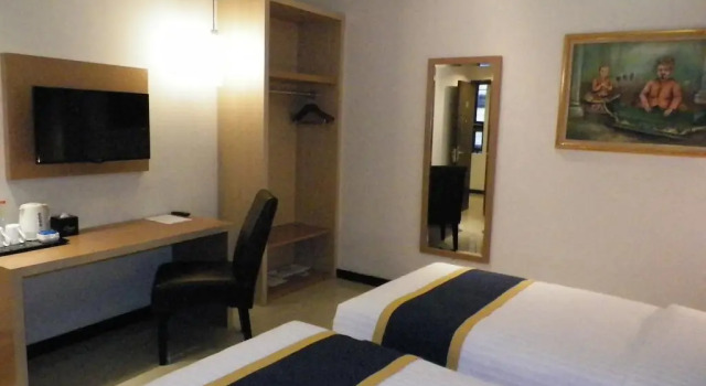 Camera doppia Deluxe con vista d Best Hotel Bandung