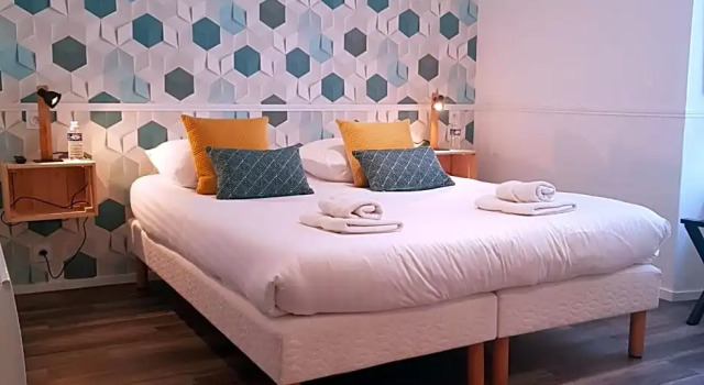 Номер Standard Hôtel Restaurant Le Mulberry Arromanches