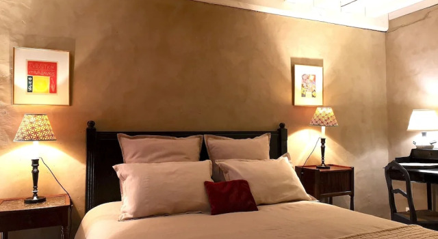 Номер Deluxe Maison dhôtes de charme Les Tillets