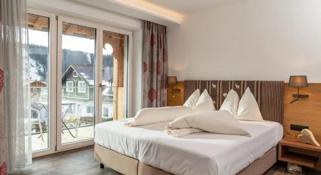 Двухместный номер Standard с балконом Hotel Pehab - Dachstein Rooftop-Spa