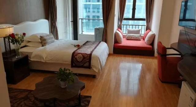 Guangzhou Chanson Apartment, Boek Appartement Hotels in Guangdong met parkeren, Parkeren