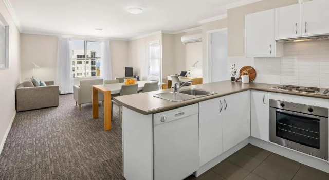 Апартаменты с 2 комнатами Quest Wollongong