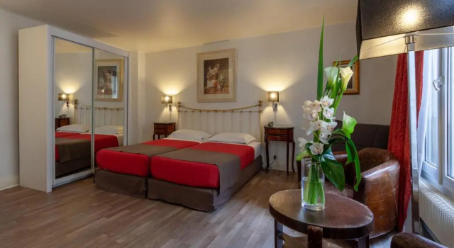 Трёхместный номер Deluxe Hôtel Atlantis