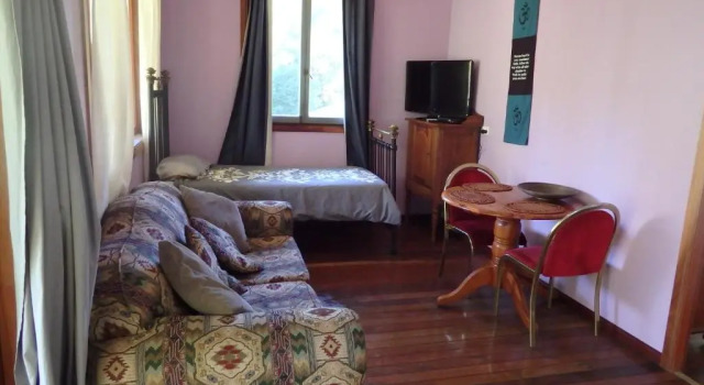 Шале с красивым видом из окна Teretre Cabins Nimbin