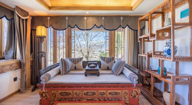 Двухместный номер Standard с видом на город Lijiang FYS Wen Jin Yuan Hotel